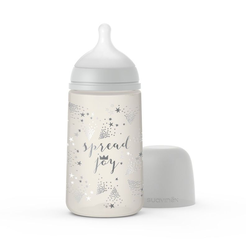 MAMADERA 270 ML JOY CROWN GRIS-1