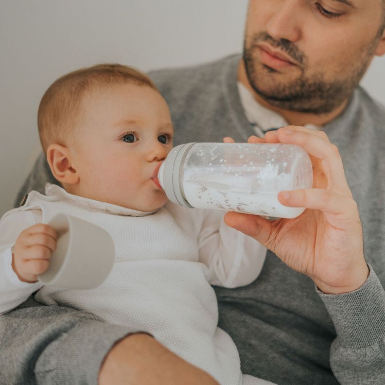 MAMADERA 270 ML JOY CROWN GRIS-2