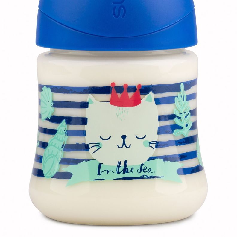 MAMADERA 150 ML ANATOMICA SILICONA SEA AZUL-2