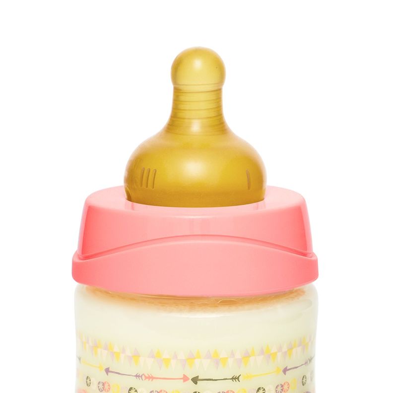 MAMADERA 150 ML TETINA REDONDA LATEX INDIO ROSADO-1