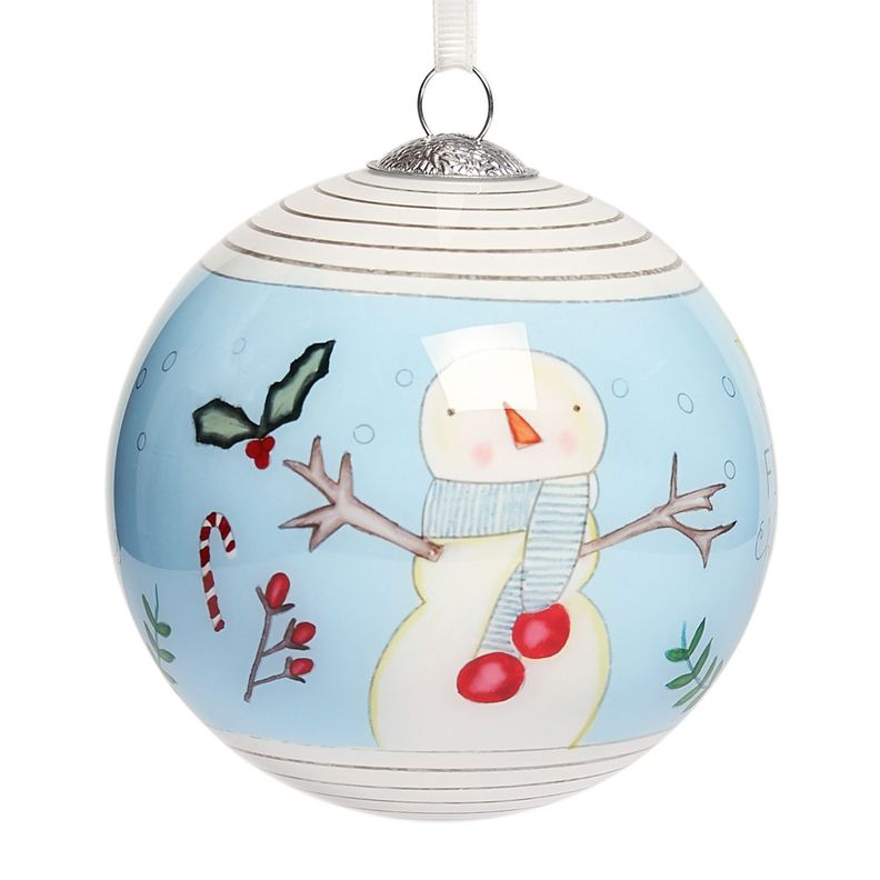 CHRISTMAS BAUBLE - BLUE-0