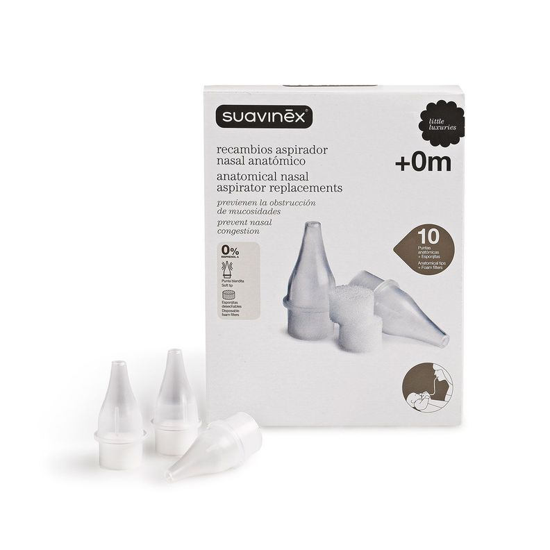 Repuesto Aspirador Nasal Anatómico Suavinex – 10 unidades-1