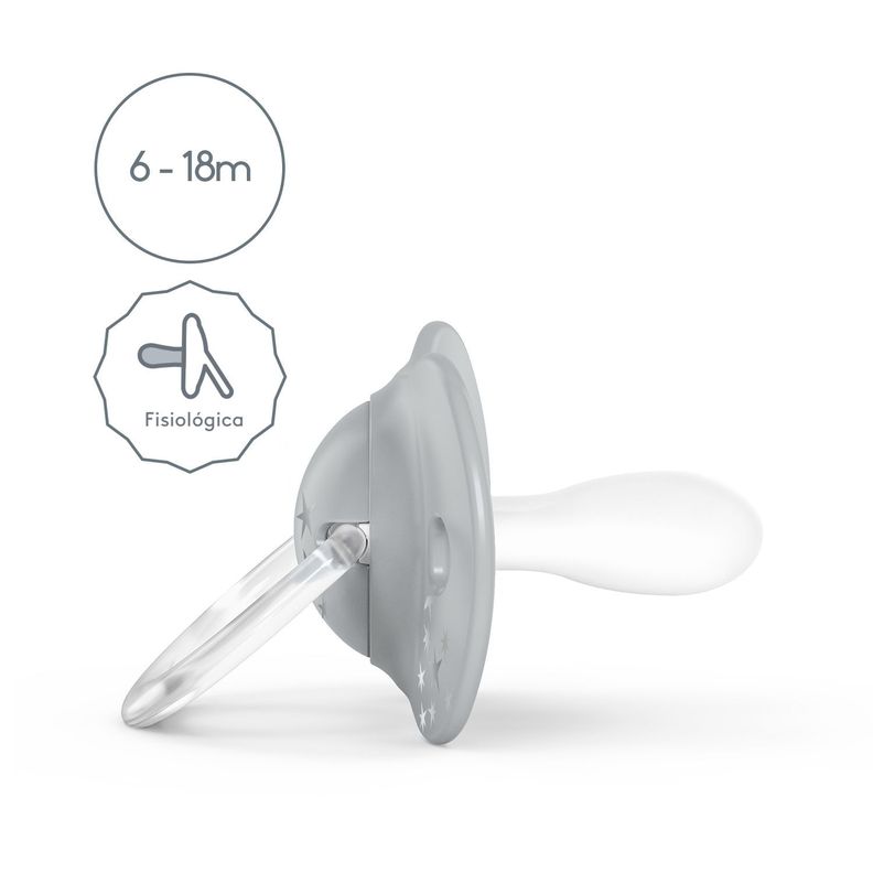 Chupetes con Tetina Fisiologica SX Pro de Silicona 6/18 meses-3