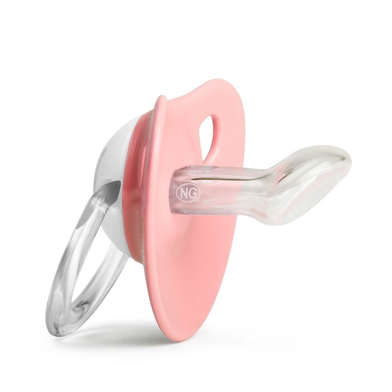 Chupete Evolution Rosa Meaningful con Tetina Anatómica de Silicona 6/18 meses-1