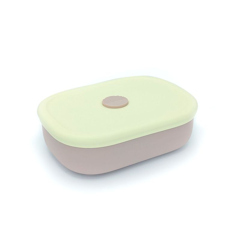 Plato de Silicona con Tapa BBPro: Práctico y Seguro para tu Bebé-0