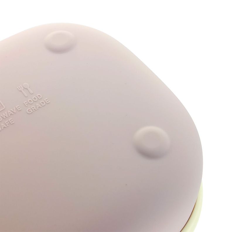 Plato de Silicona con Tapa BBPro: Práctico y Seguro para tu Bebé-6