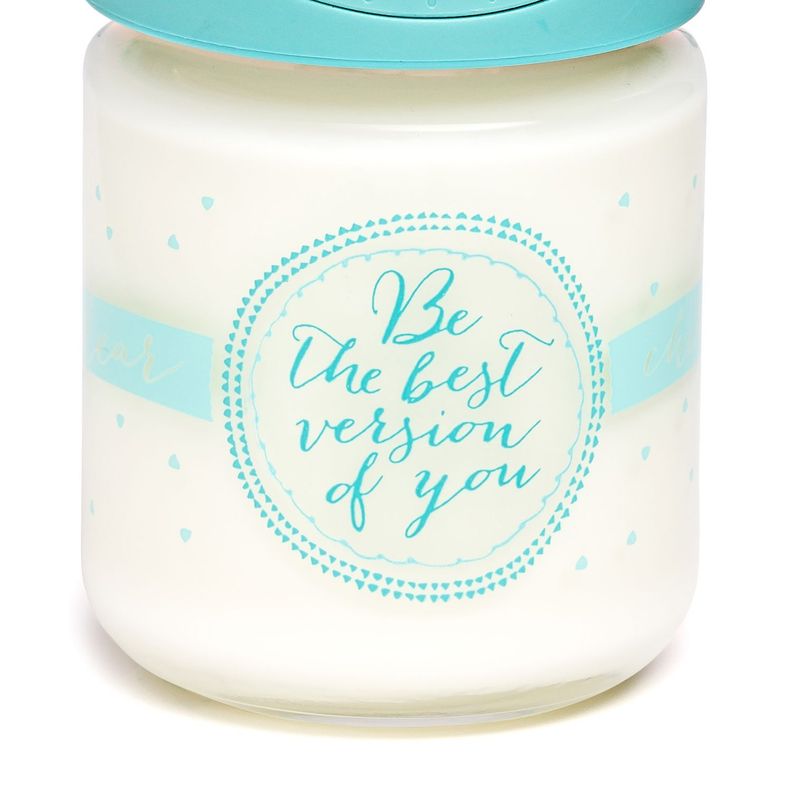 Mamadera de Vidrio Meaningful Celeste de 120ml con Tetina Redonda de Silicona Flujo Variable +0 mese-2