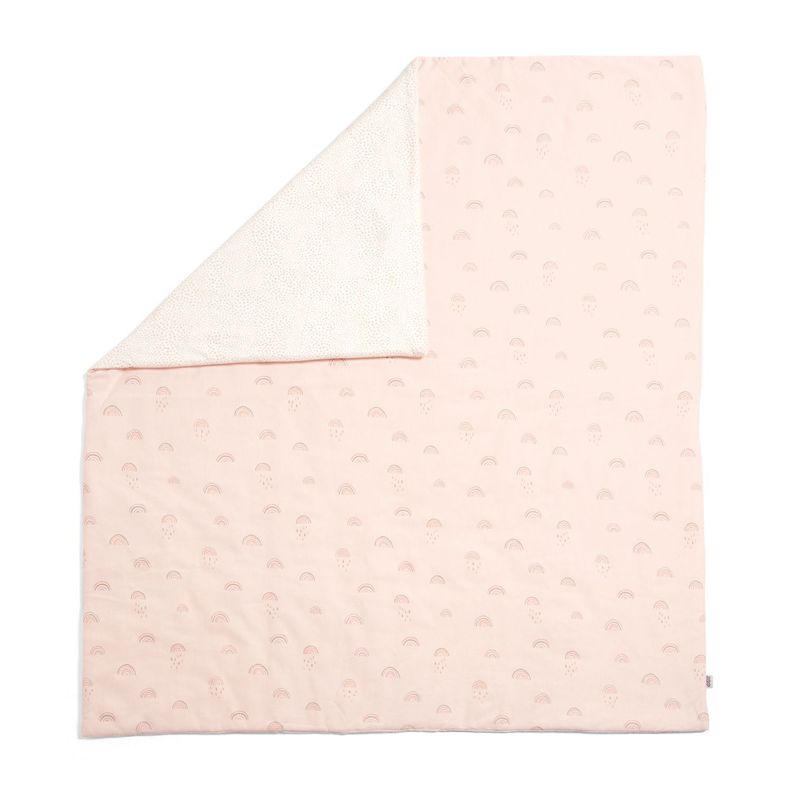 Cobertor Cuna RAINBOW  (100X120cm) 100%  Algodón Jersey-0