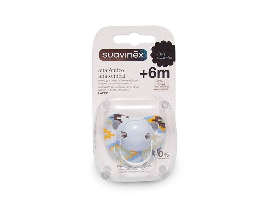CHUPETE ANATOMICO  LATEX +6M-1