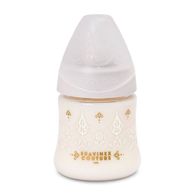 MAMADERA PREMIUM 150 ML TETINA REDONDA SILICONA BLANCA-0