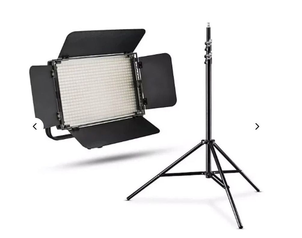 Kit Reflector Luz Profesional Videos Con Trípode Led Pro800-0