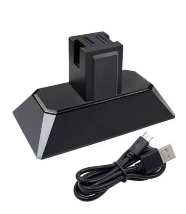 Cargador Nintendo Switch Soporte De Carga 2 En 1-2