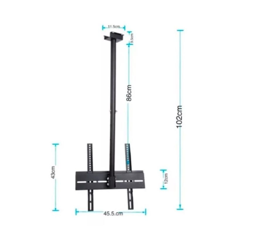 Soporte Led TvTecho 20 a 55 Pulgadas 807A-1