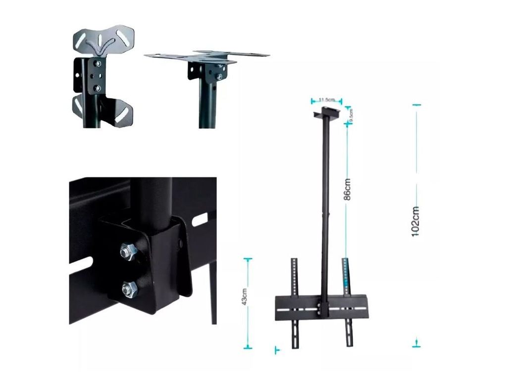 Soporte Led TvTecho 20 a 55 Pulgadas 807A-3