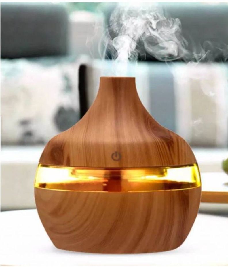 Aromatizador Difusor Humidificador Usb 7 Led Café -0