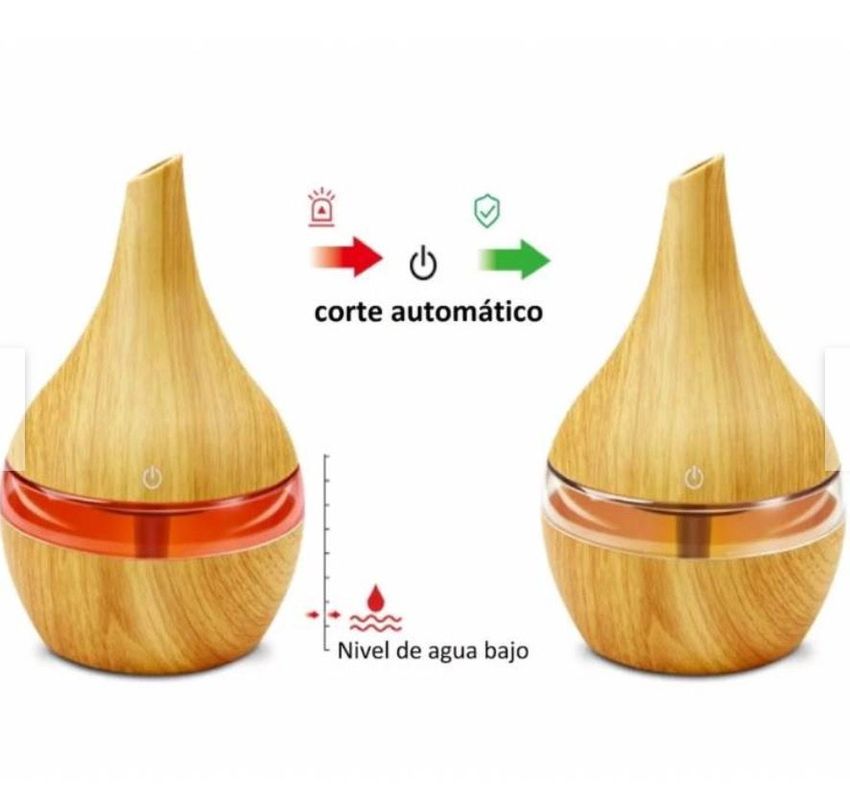 Humidificador Aromatizador Difusor Aire 300ml Usb -2