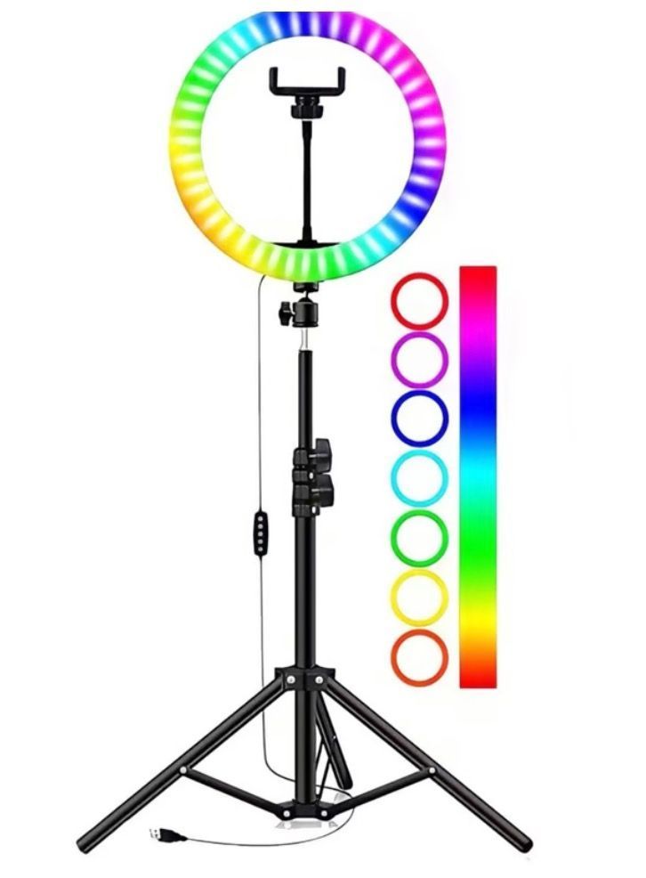 Aro De Luz Rgb Iluminación Rd-26-0
