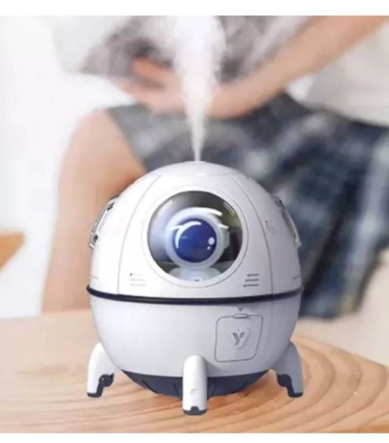 Humidificador De Nave Espacial Astronauta Led 5 Hr-2