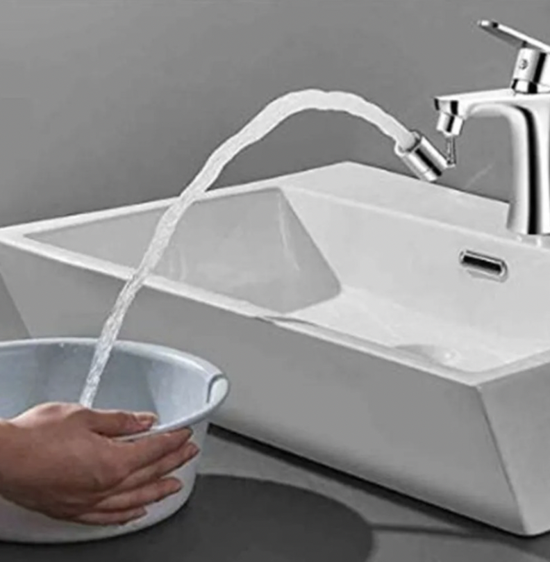 Grifo Ahorrador De Agua 360 Fregadero Y Lavamanos Con Filtro-4