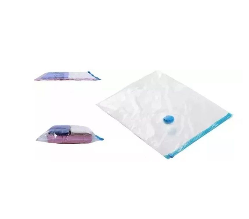 Pack x3 Bolsas de Vacío Organización de Ropa Closet 90x120 Cms-1