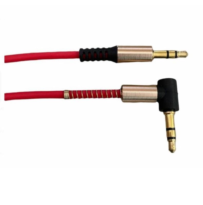 Cable Stereo Plug 3.5mm 1 Metro Reforzado-1