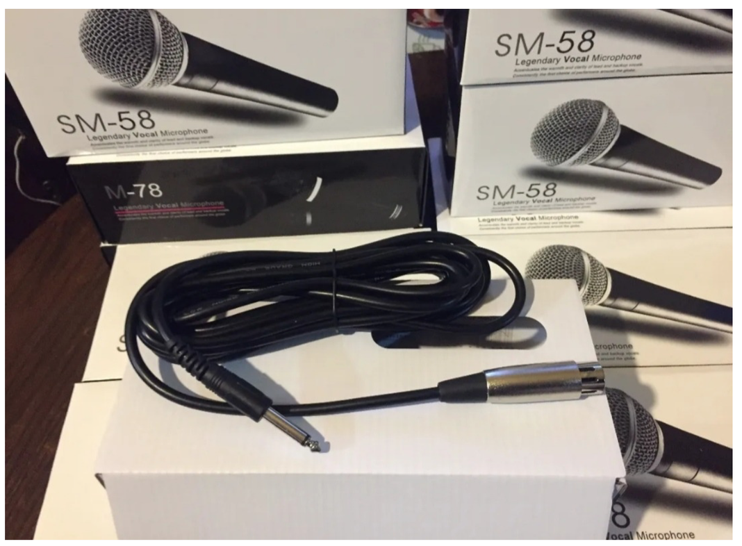 Micrófono Profesional Sm-58 Weisre-5