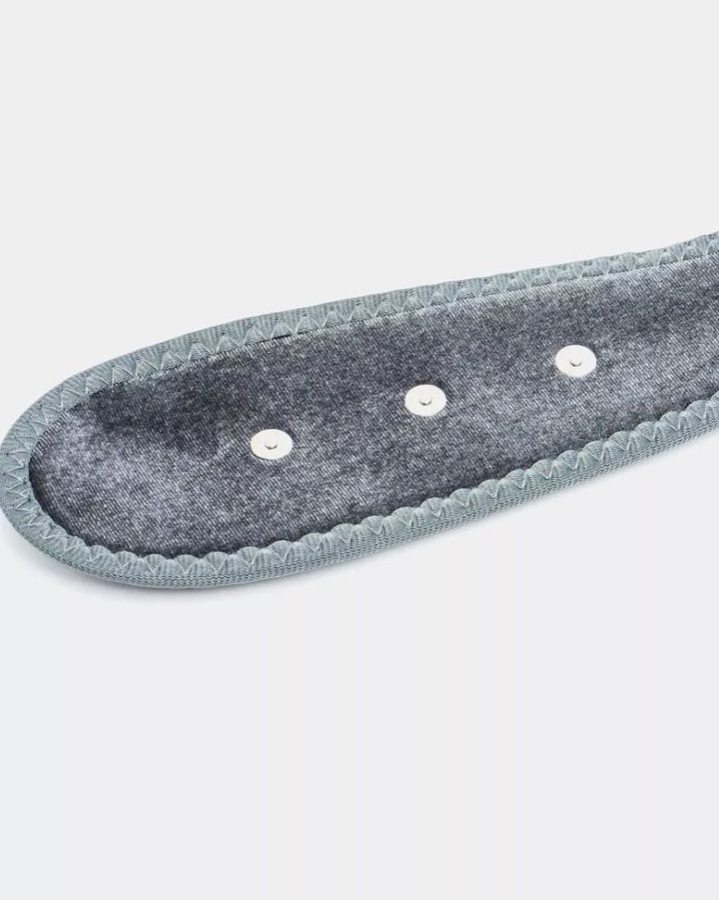 Almohadilla Térmica Vibración Para Cuello Masajeador GRIS Usb-3