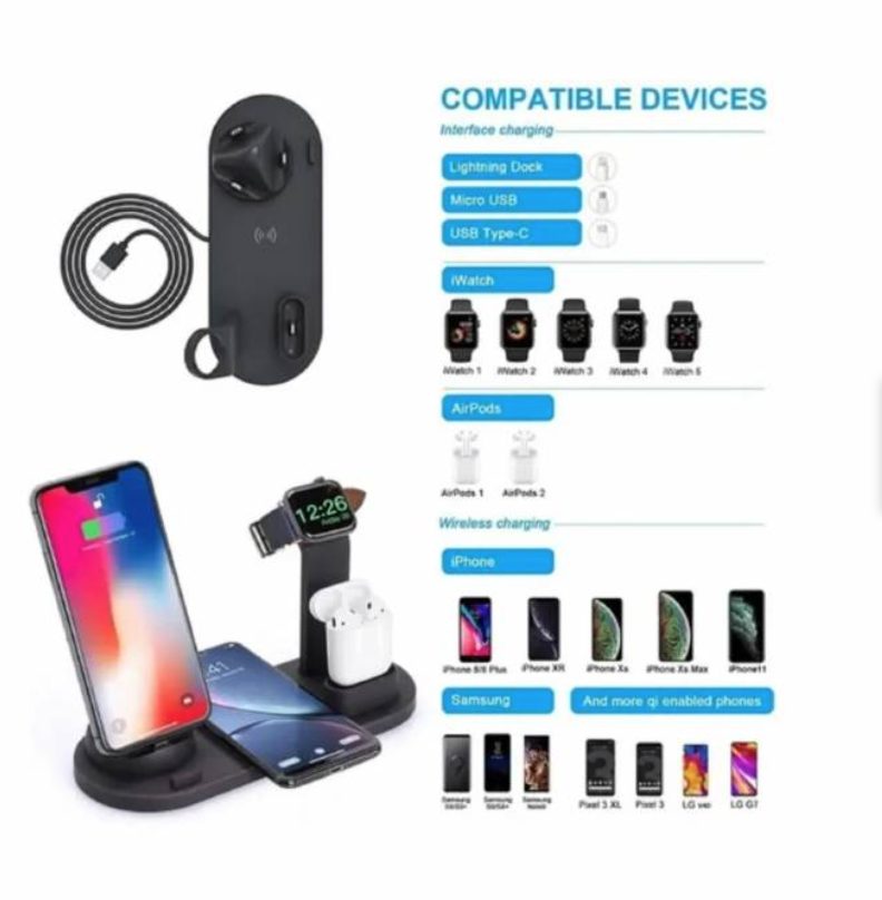 Cargador 3 Génerico Para Carga Rápida compatible con Iphone y Samsung-3