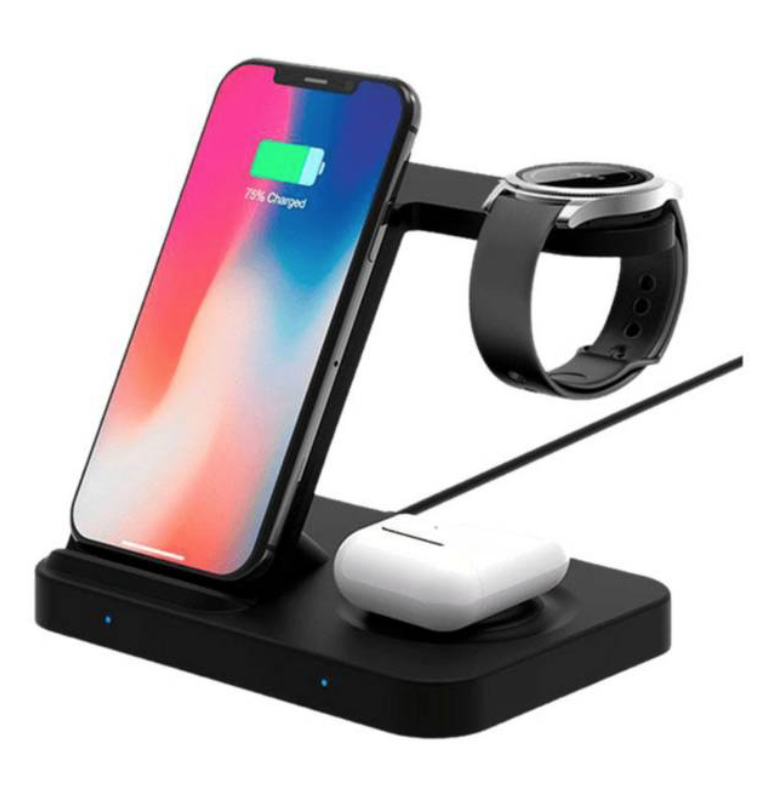 Cargador 3 Génerico Para Carga Rápida compatible con Iphone y Samsung-0
