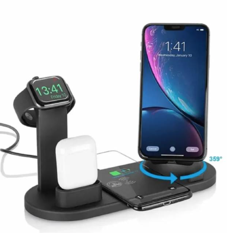 Cargador 3 Génerico Para Carga Rápida compatible con Iphone y Samsung-1