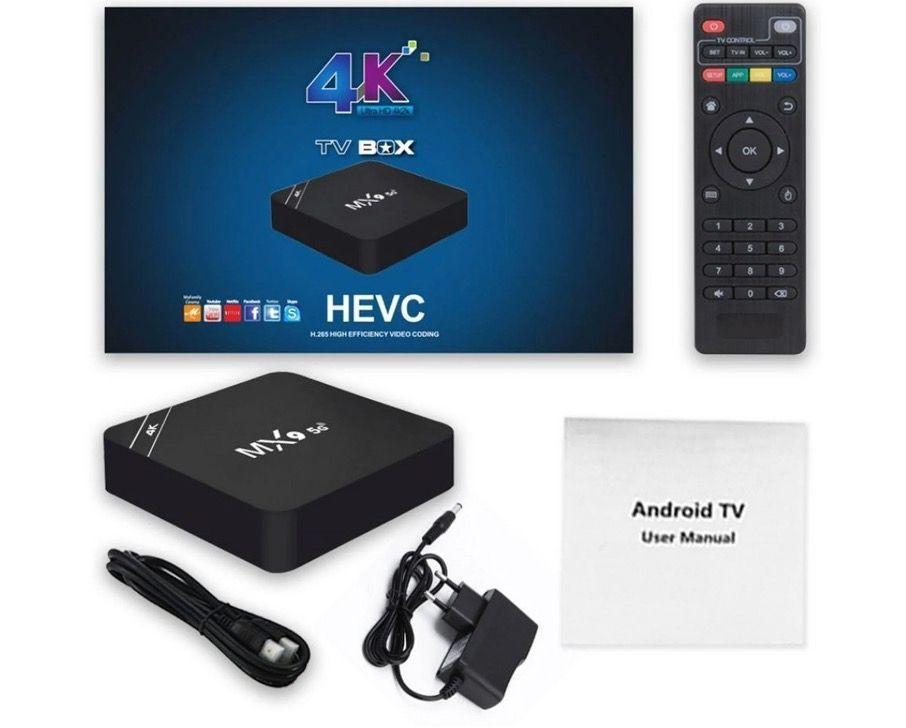 Smart Box Mx9 5g 4k Android Wifi para Television-2
