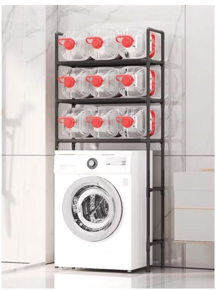 Organizador Rack Baño 3 Niveles Multifuncional Lavadora-2