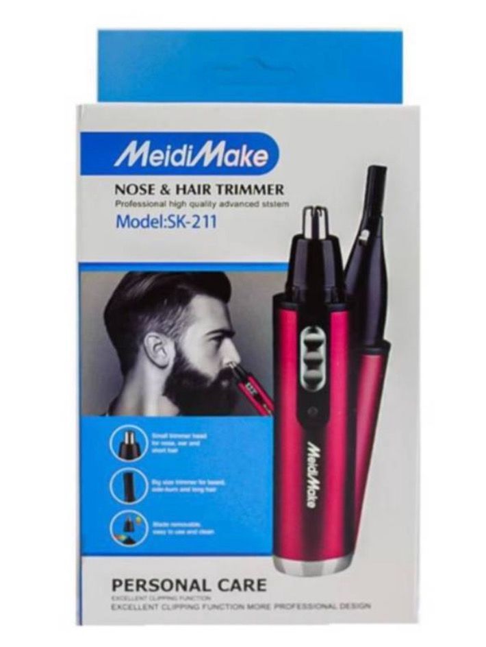 Depiladora Nasal Recargable Meidi Make-0