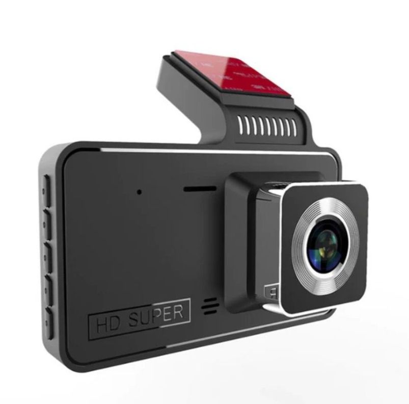 Camara Digital Vehiculo BlackBox Doble Lente Dashcam-1