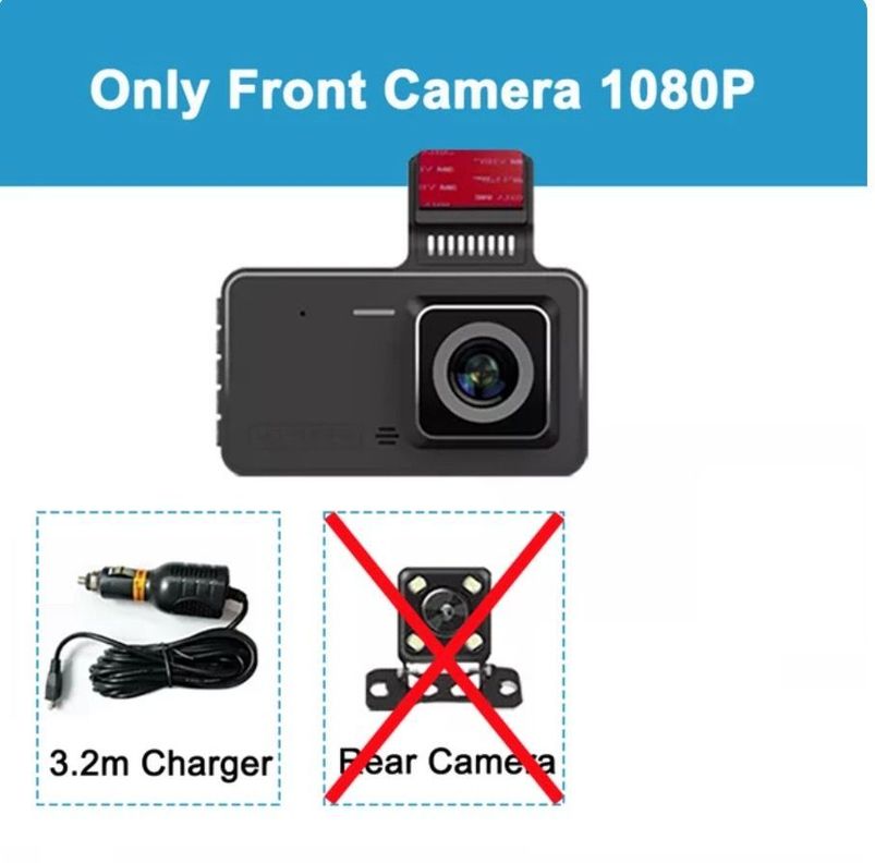 Camara Digital Vehiculo BlackBox Doble Lente Dashcam-3