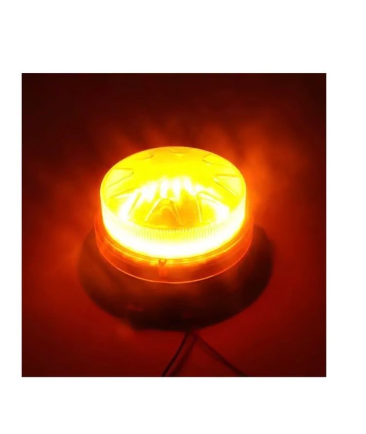 Luz Advertencia Baliza 24 Led Ambar Waterproof 12v Vehiculo-1