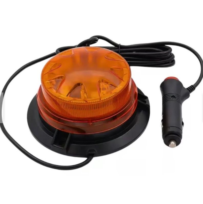 Luz Advertencia Baliza 24 Led Ambar Waterproof 12v Vehiculo-3