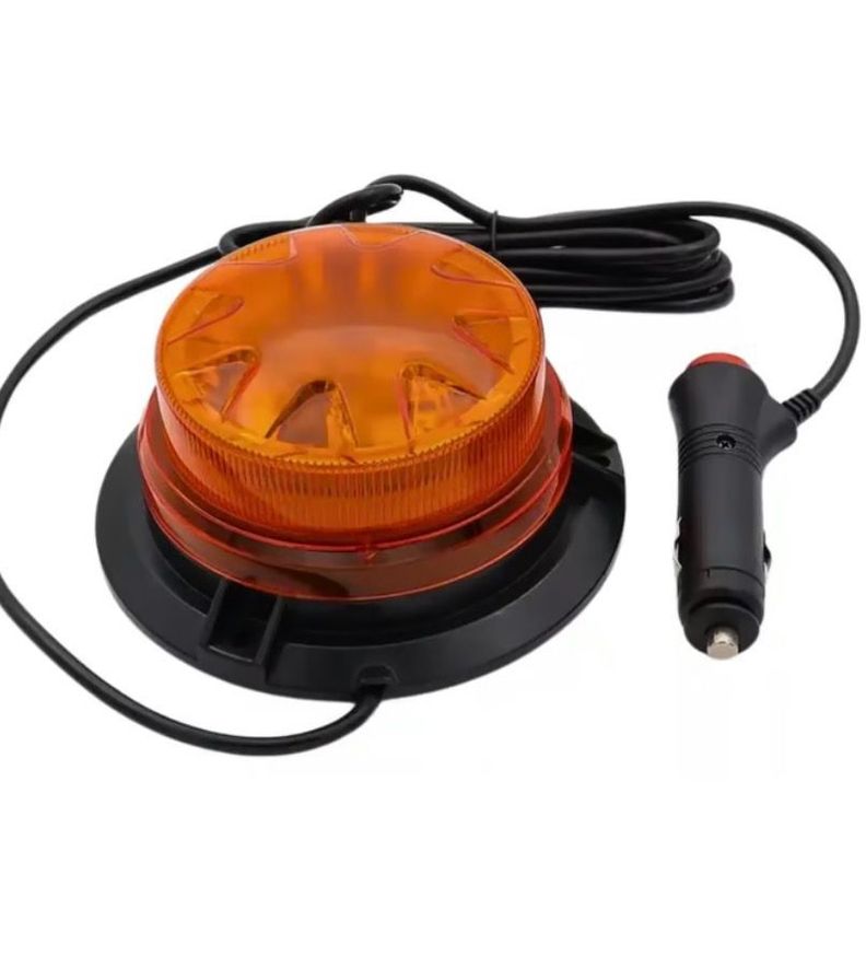 Luz Advertencia Baliza 24 Led Ambar Waterproof 12v Vehiculo-4