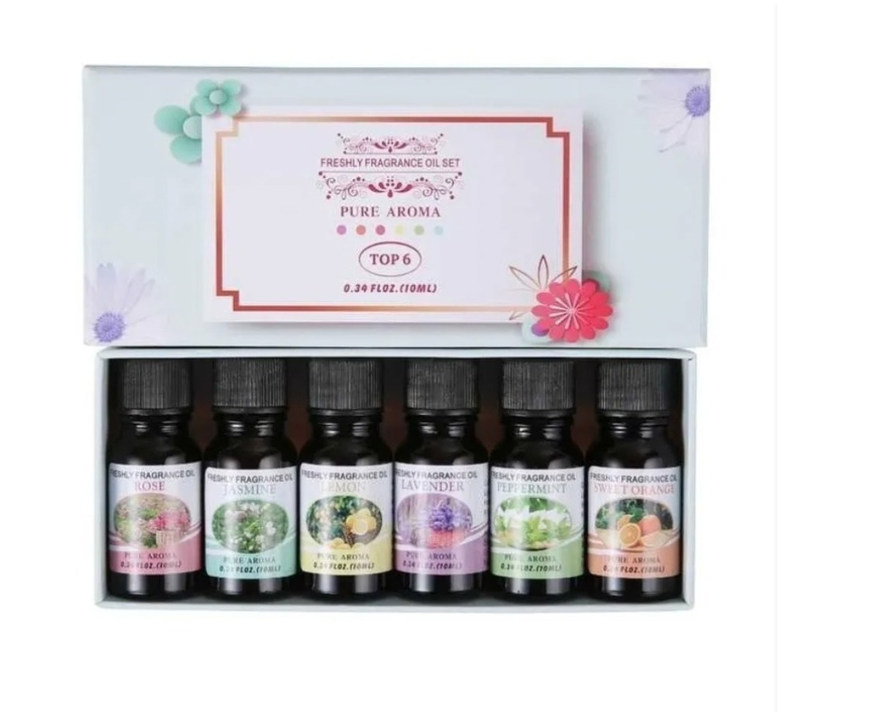 Pack 6 Esencias Para Difusor Humidificador Aceite Esencial-0