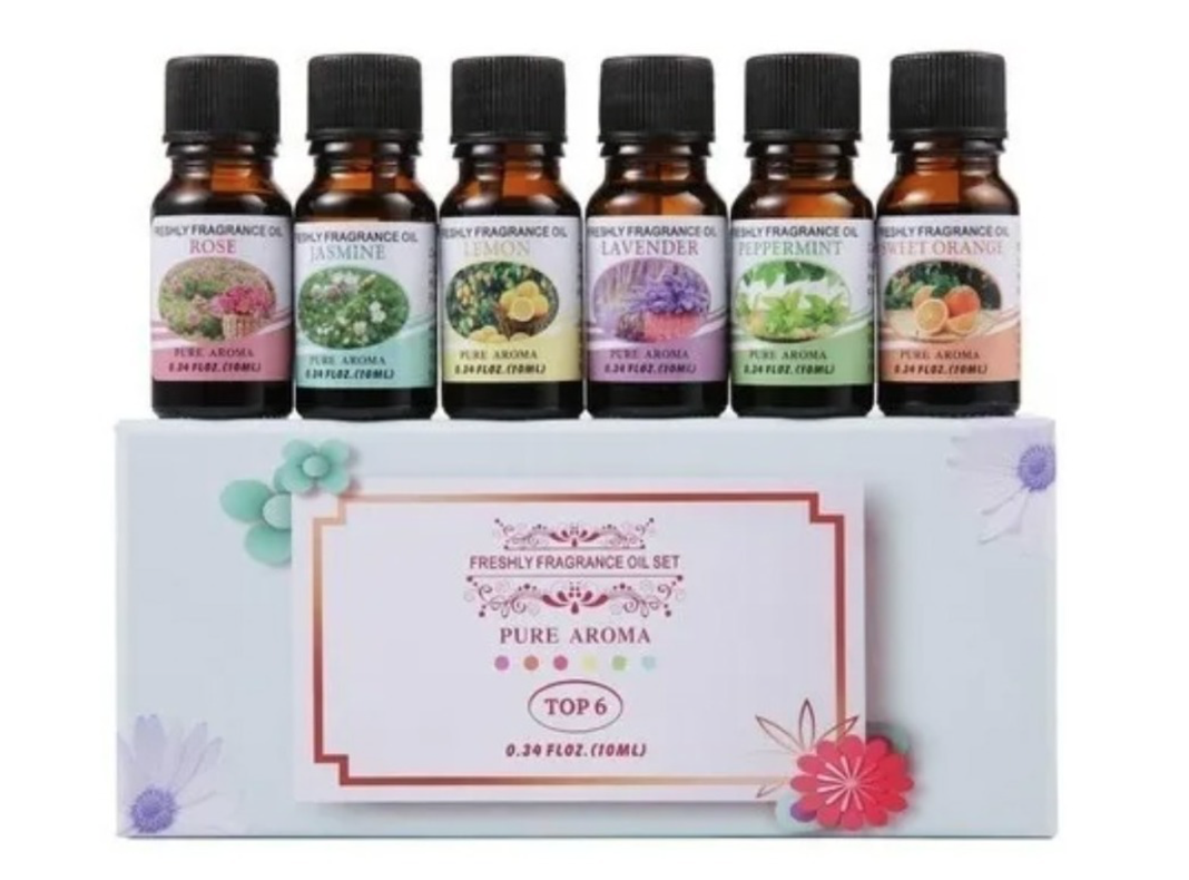 Pack 6 Esencias Para Difusor Humidificador Aceite Esencial-2