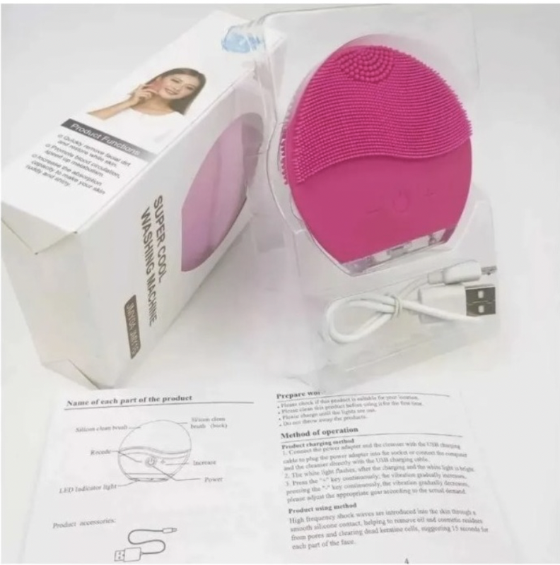 Limpiador Fácil Exfoliador Piel Cara Limpieza Facial Favorito-2