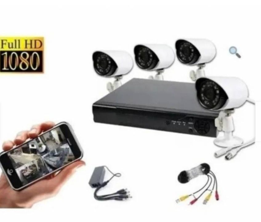 Kit Cctv Con 8 Cámaras De Seguridad Mas Dvr 1080p Full Hd-2