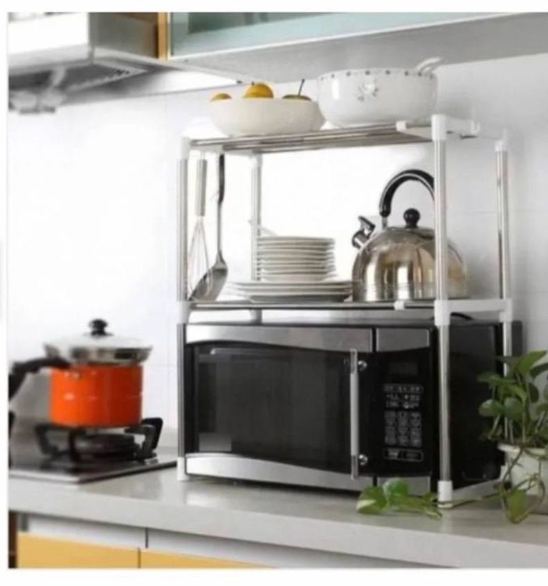 Estante De Cocina Y Horno Microonda Multifuncional-4