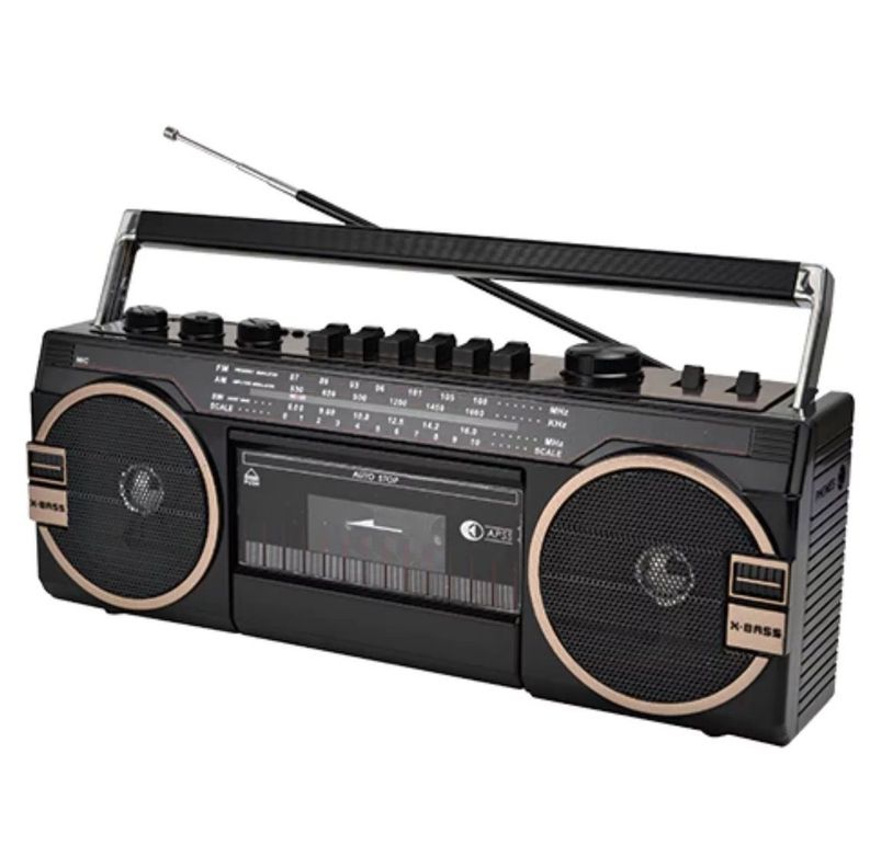 Cmik Radio Cassette Ghettoblaster Back To The 80 Mk-132 Usb-2
