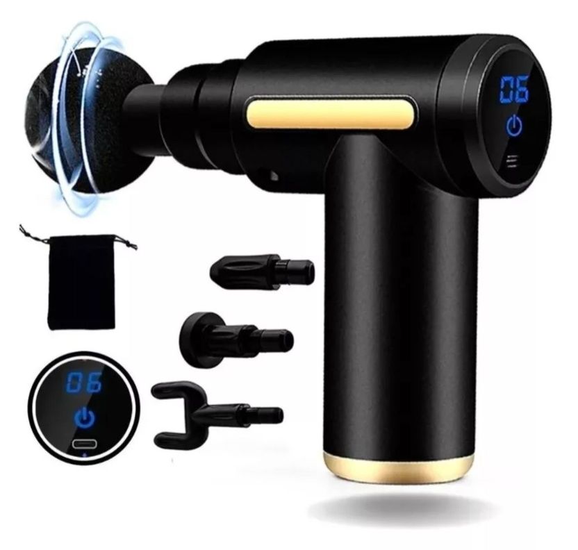 Masajeador Muscular Con Pistolas, 110 V/220 V USB-1