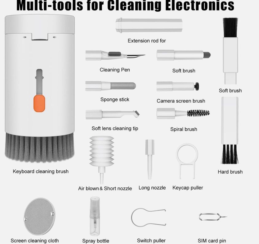 Kit Limpiador Multifuncional 20 en 1 Dispositivos Electrónicos-6