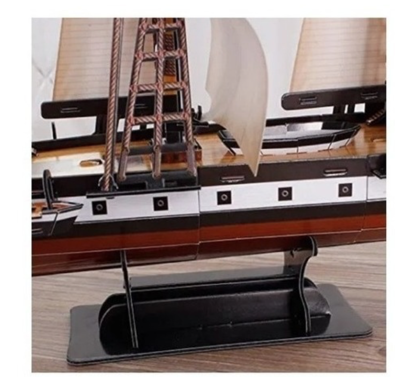 Rompecabezas Rompecabezas 3d Barco Hms Beagle-2