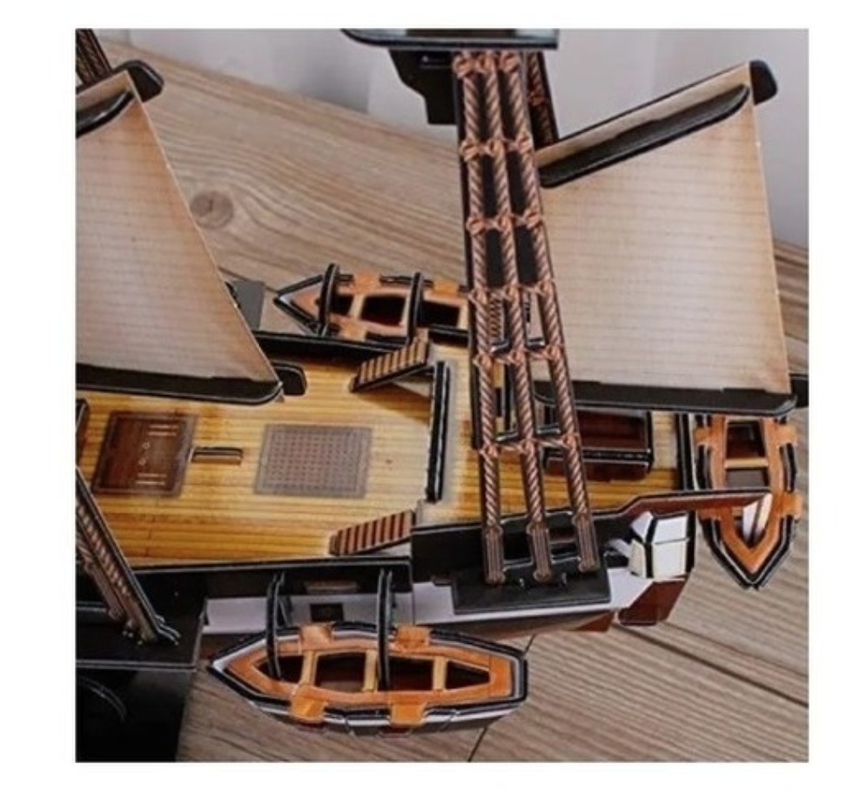 Rompecabezas Rompecabezas 3d Barco Hms Beagle-3