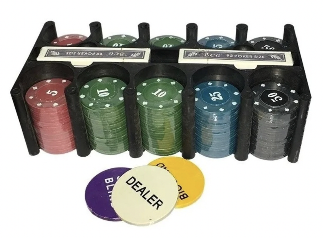 Juego De Mesa 200 Fichas Poker Texas Holden-1