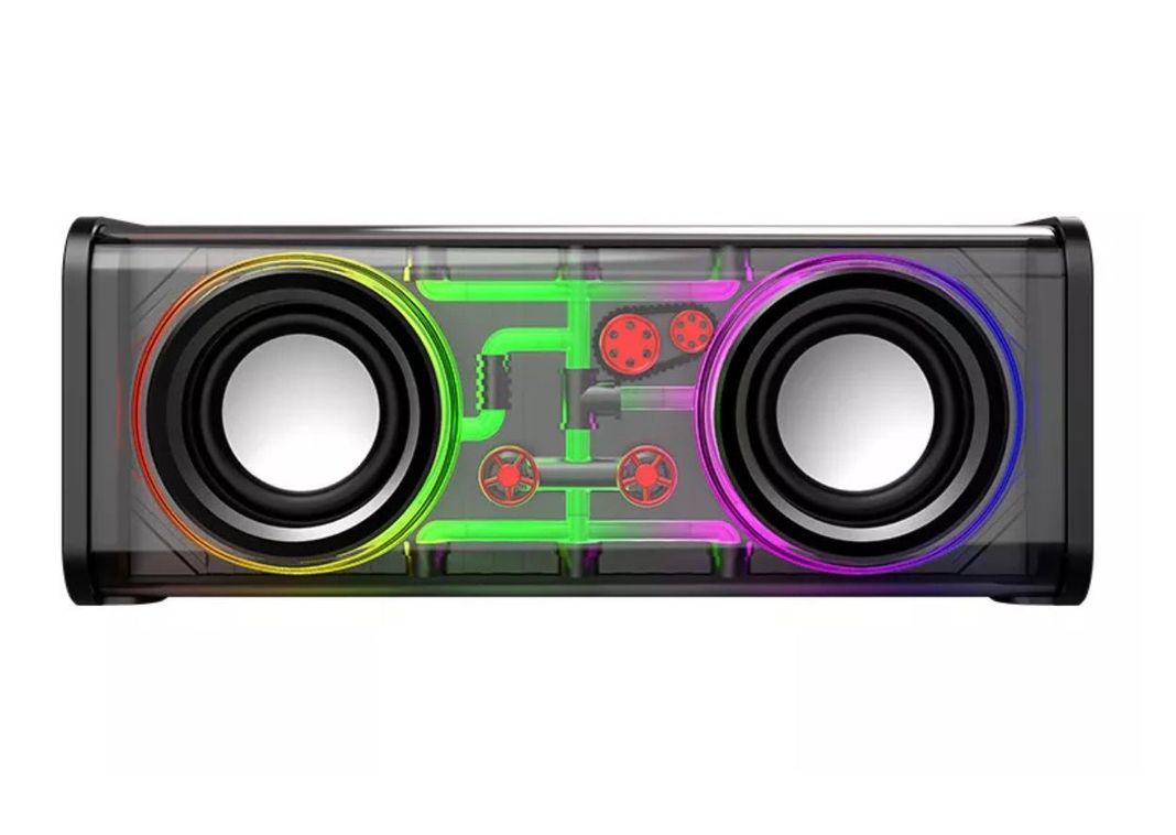 Parlante Portatil Bluetooth  Portátil USB SK6 DiseñoRectangular-1